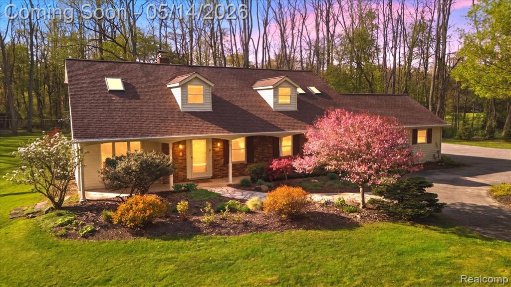 8765 Clement Road, Clarkston, MI — front exterior