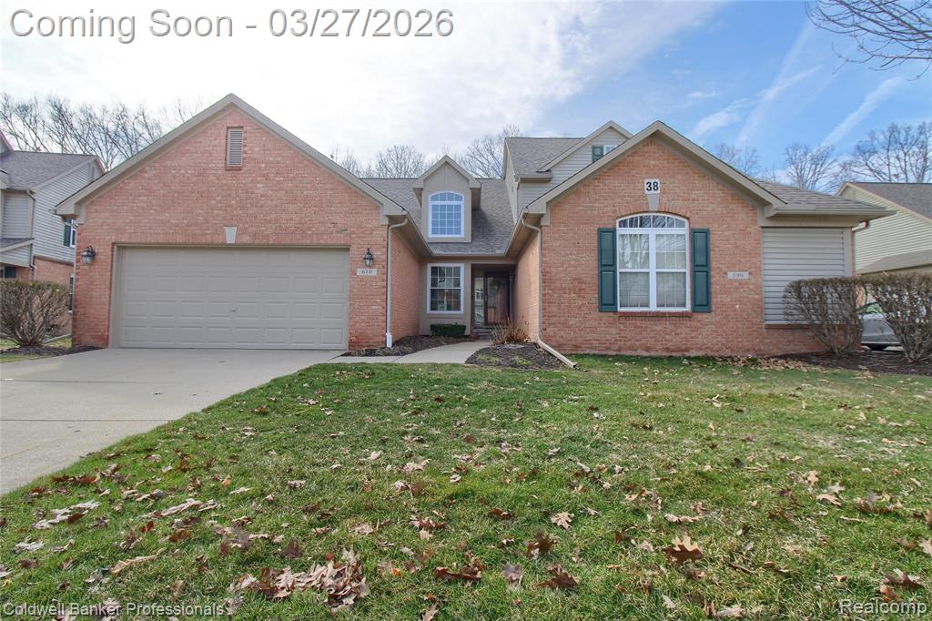 610 Cherry Grove Road, Canton, MI 48188 — front exterior