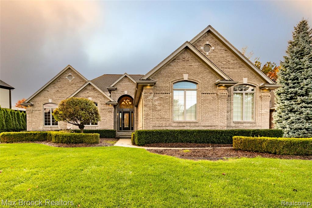 52221 Chickadee, Shelby Twp, MI 48315 — front exterior