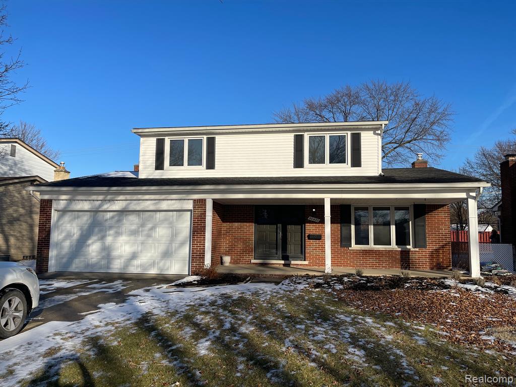 40420 MEADE POINT Drive, Sterling Heights, MI 48313 — front exterior