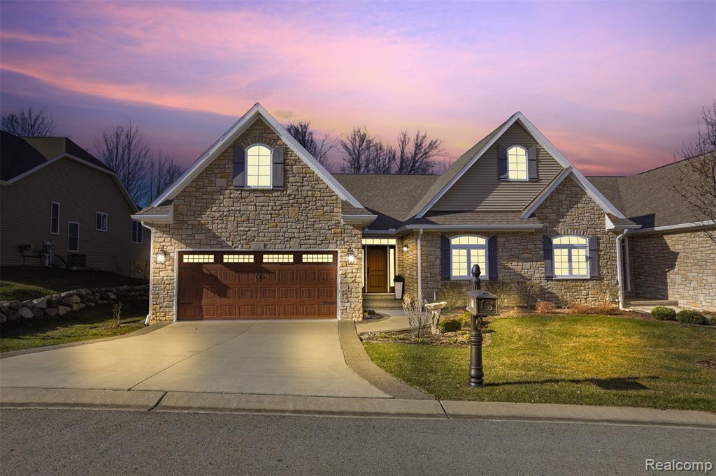 72 Fox Hollow Drive, Metamora, MI 48455 — front exterior