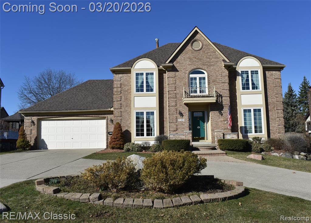 17389 Maple Hill Drive, Northville, MI 48168 — front exterior