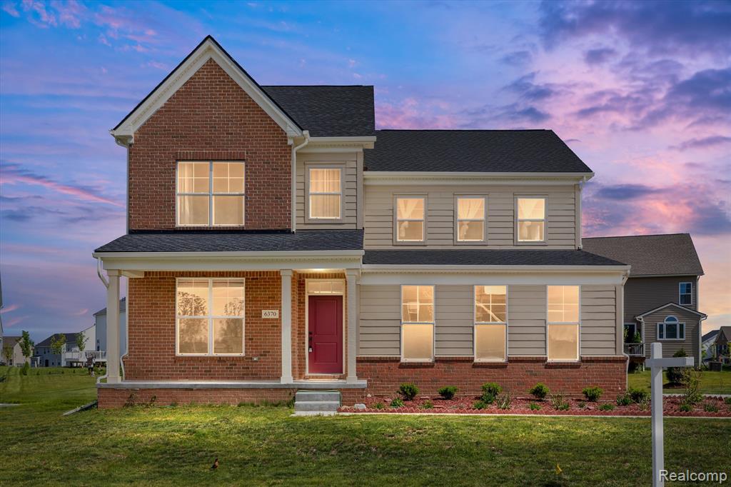 6370 AVALON Way, Ann Arbor, MI 48103 — front exterior