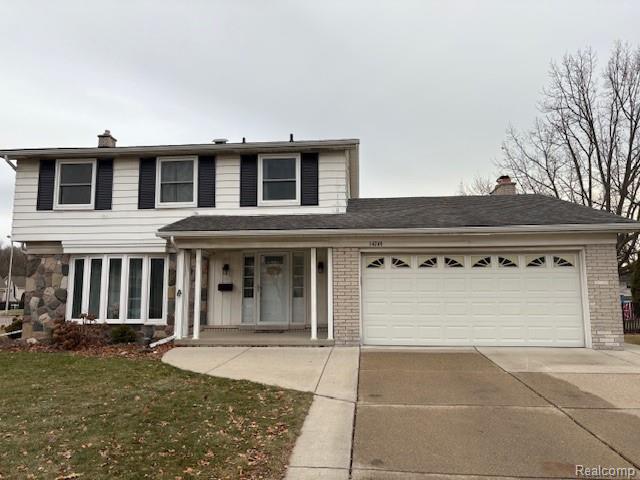 14749 Williamsburg Drive, Riverview, MI 48193 — front exterior