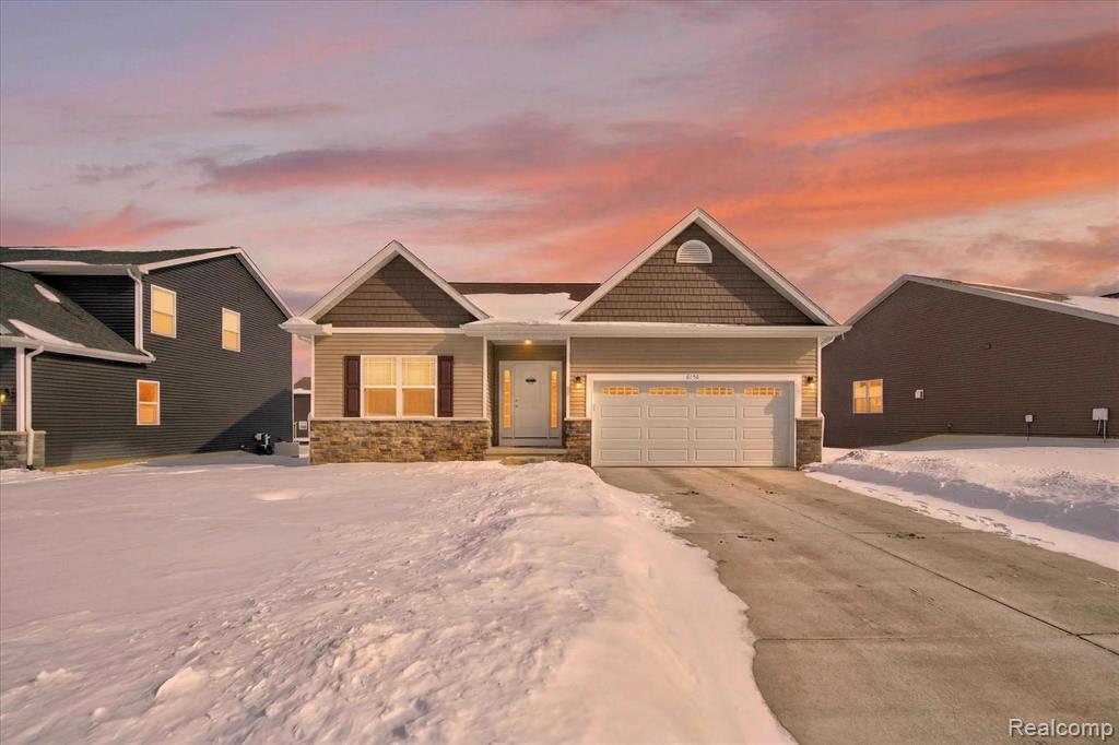 6156 Summerbrooke Circle, Fowlerville, MI 48836 — front exterior