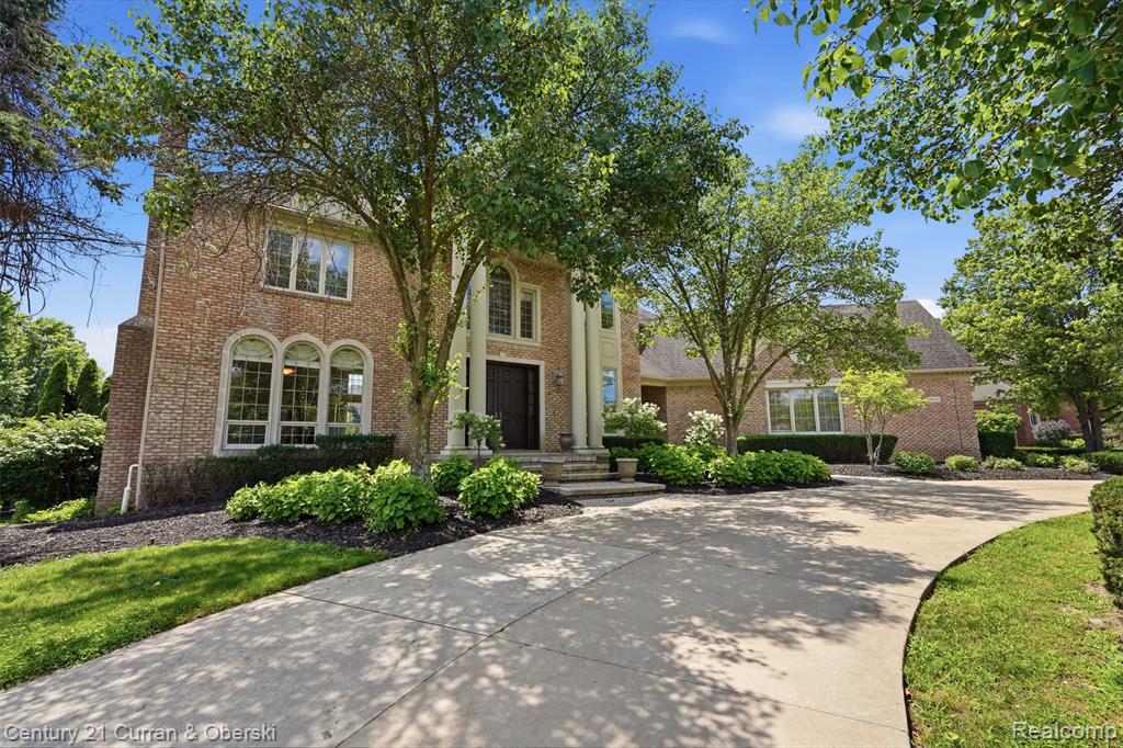 47515 Bellagio Drive, Northville, MI 48167 — front exterior
