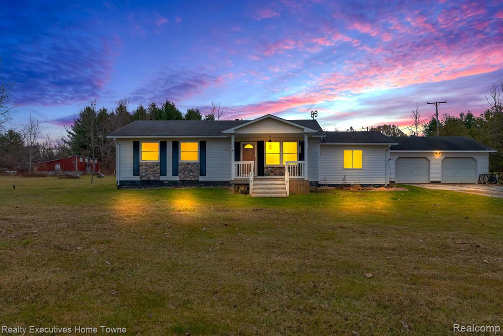 4151 Manning Drive, Burtchville, MI 48059 — front exterior