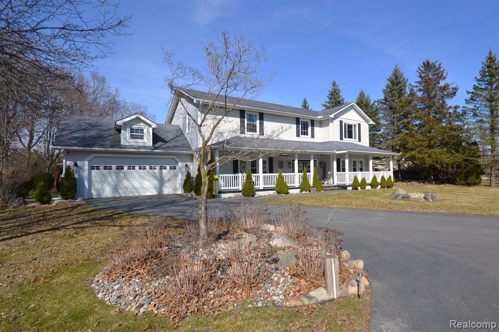 4072 W MAPLE Road, Wixom, MI — front exterior