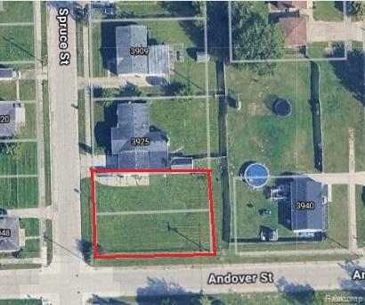 Vacant lot Spruce St Street, Inkster, MI 48141 — front exterior