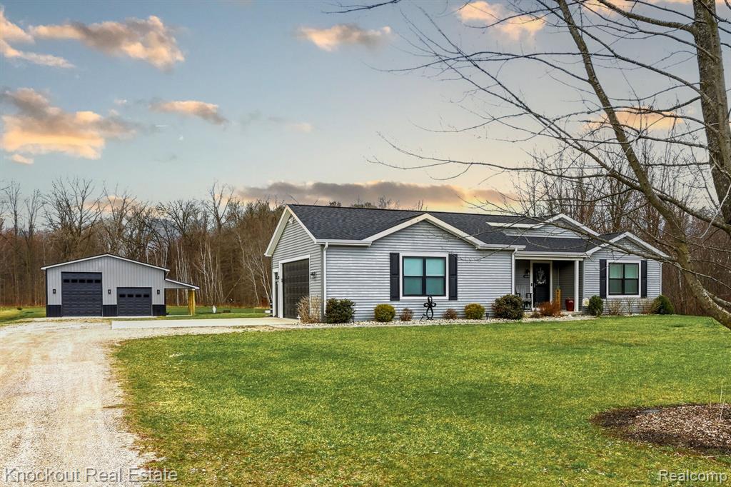 10413 Elms Road, Montrose, MI 48457 — front exterior