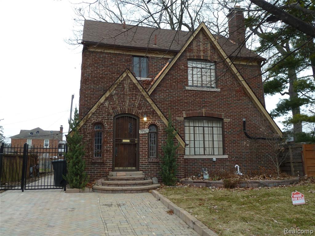 19925 Renfrew Road, Detroit, MI 48221 — front exterior