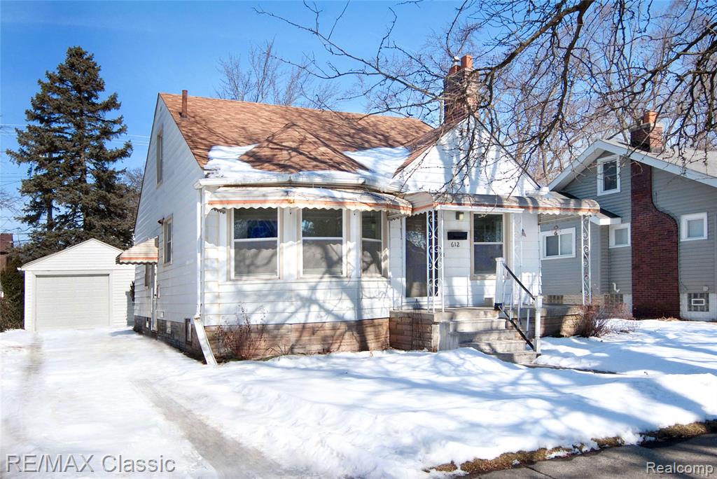 612 W Marshall Street, Ferndale, MI 48220 — front exterior