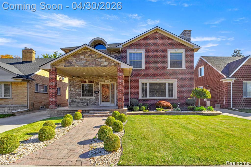 7704 Oakman Boulevard, Dearborn, MI 48126 — front exterior