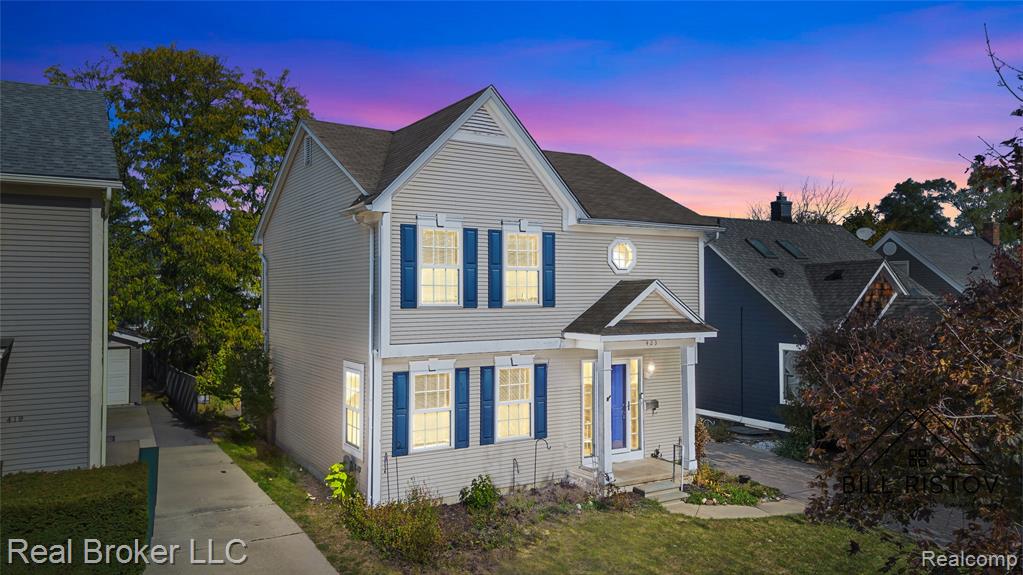 423 Dewey Street, Royal Oak, MI 48067 — front exterior