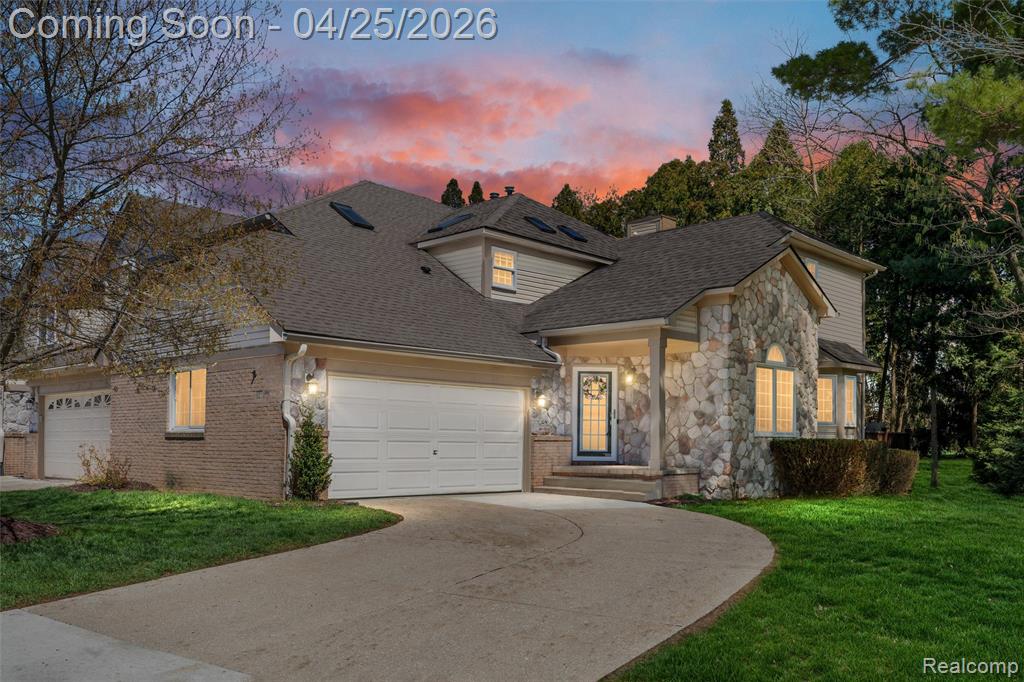 2027 Preserve Circle E, Canton, MI 48188 — front exterior