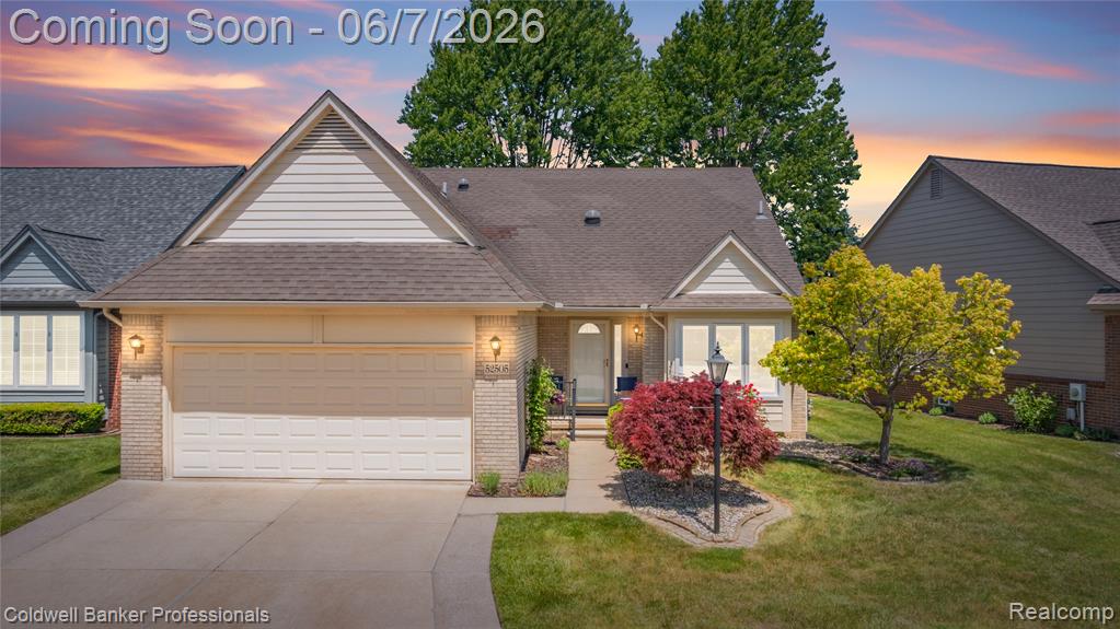 52505 Westcreek Drive Drive, Macomb, MI 48042 — front exterior