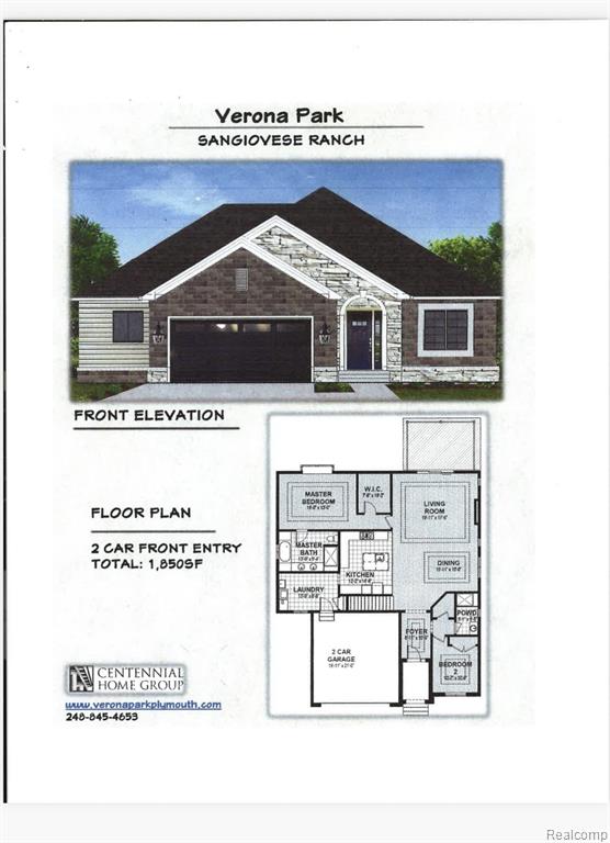 47472 Verona Court, Plymouth, MI 48170 — front exterior