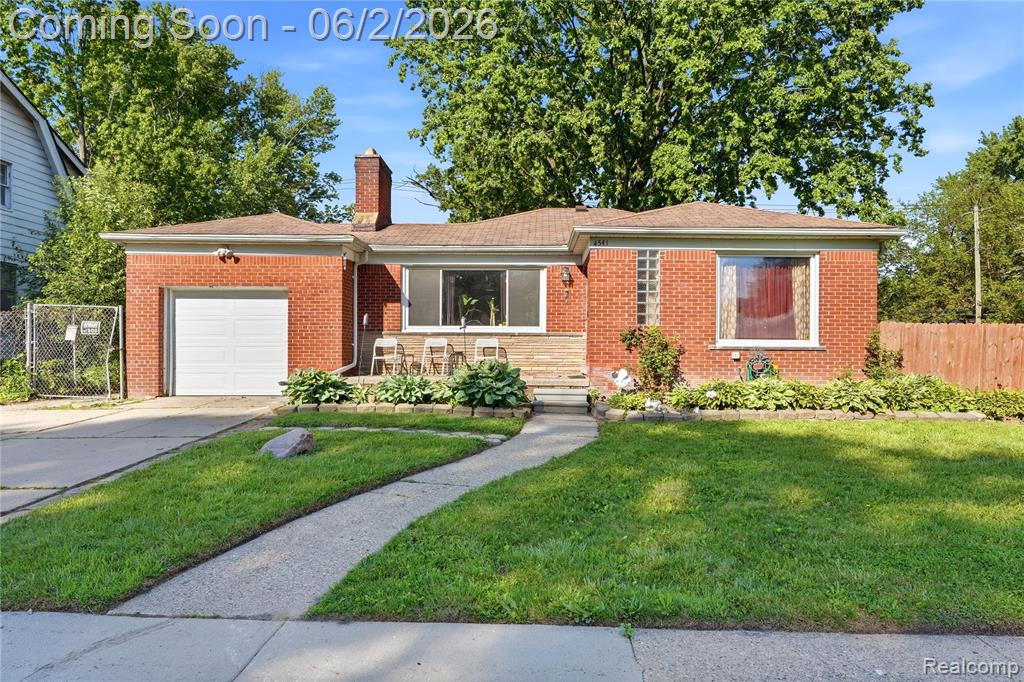 4541 Woodhall Street, Detroit, MI 48224 — front exterior