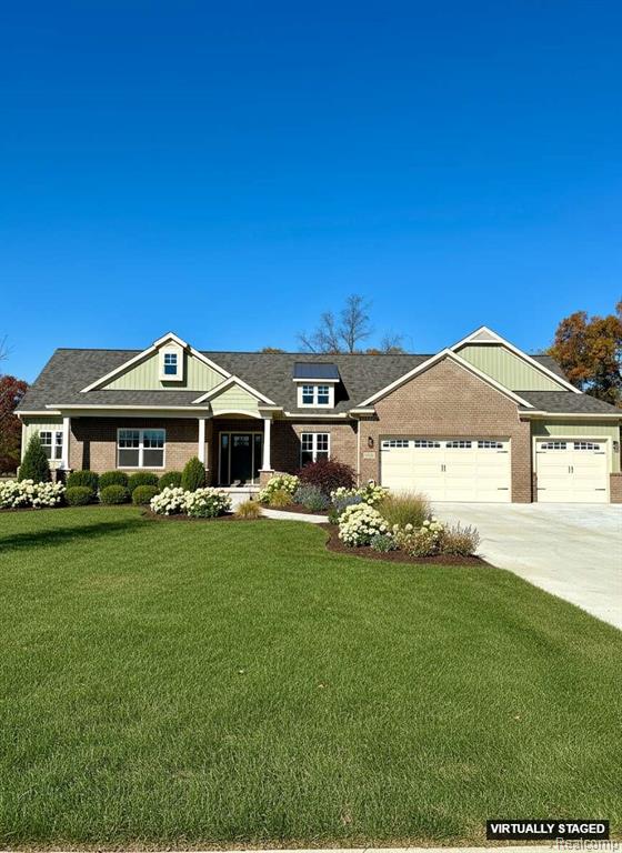 9931 Quarry Ridge Road, Clarkston, MI — front exterior