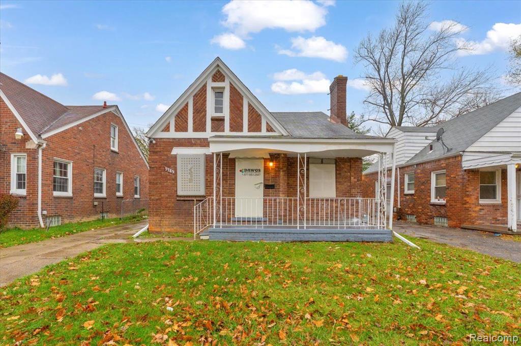5585 CADIEUX Road, Detroit, MI 48224 — front exterior