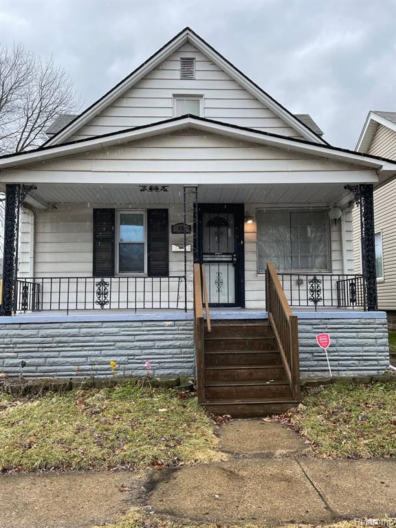 80 HILL Street, River Rouge, MI 48218 — front exterior
