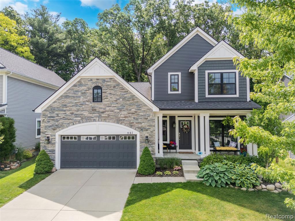 521 Heritage Ridge Drive, Milford, MI 48381 — front exterior