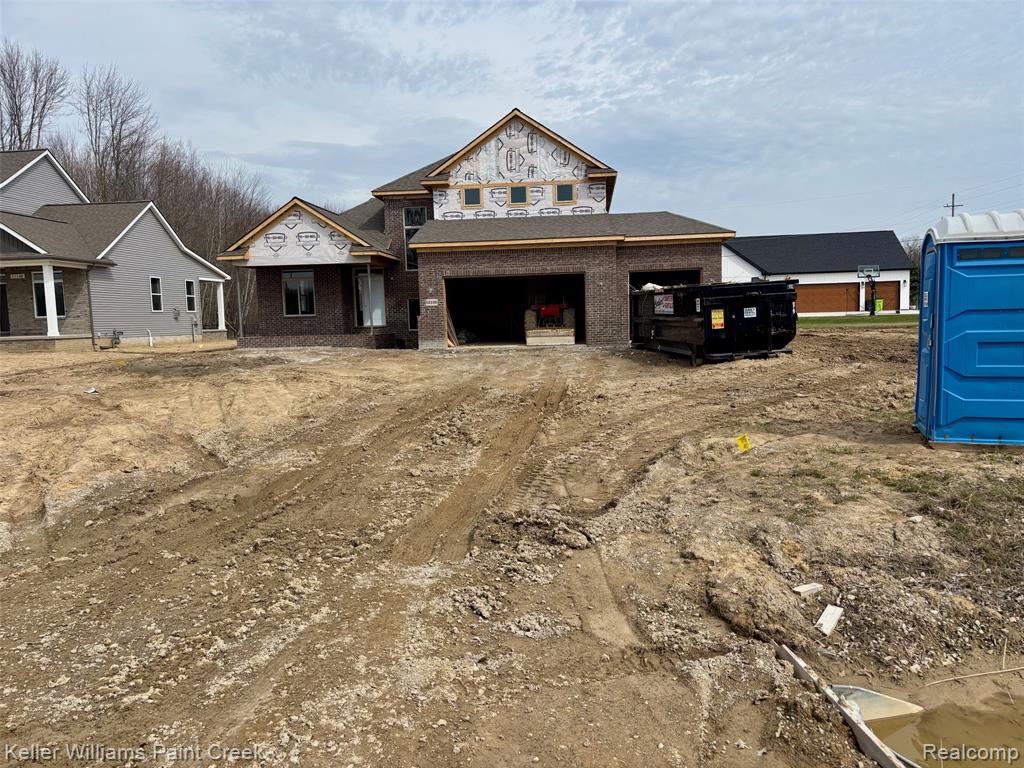 55100 Baker Road, Chesterfield, MI 48047 — front exterior