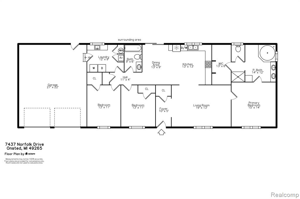 7437 NORFOLK Drive, Onsted, MI 49265 — Photo 33