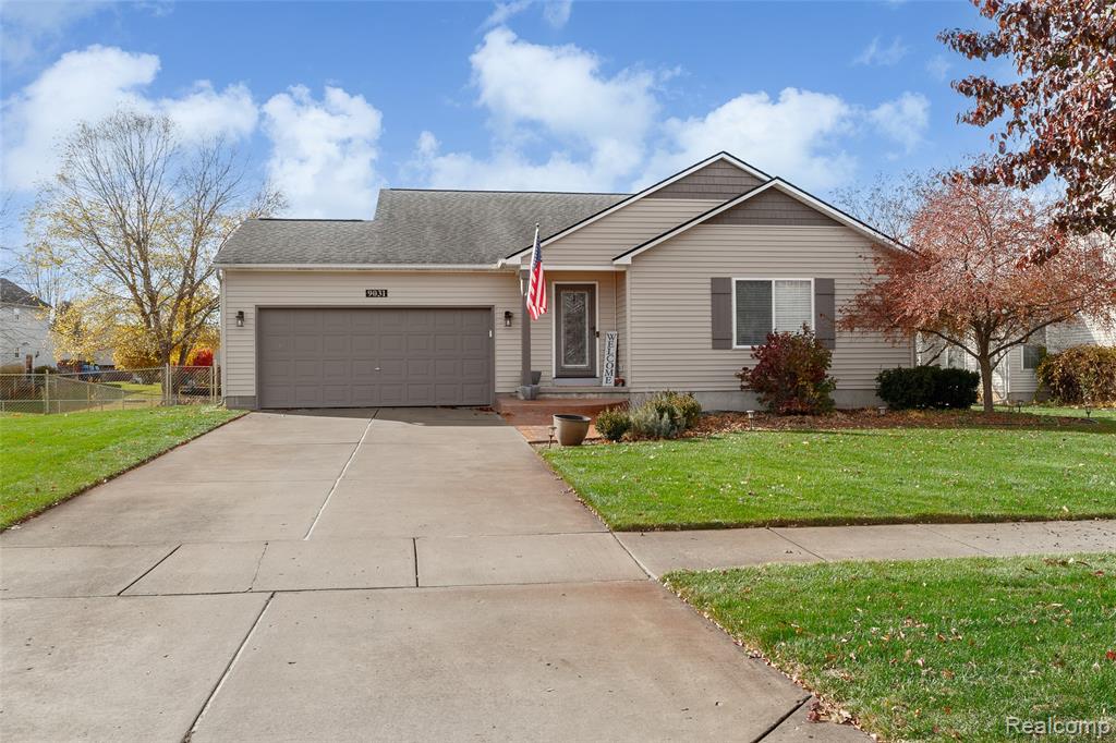 9031 Posey Drive, Northfield, MI 48189 — front exterior