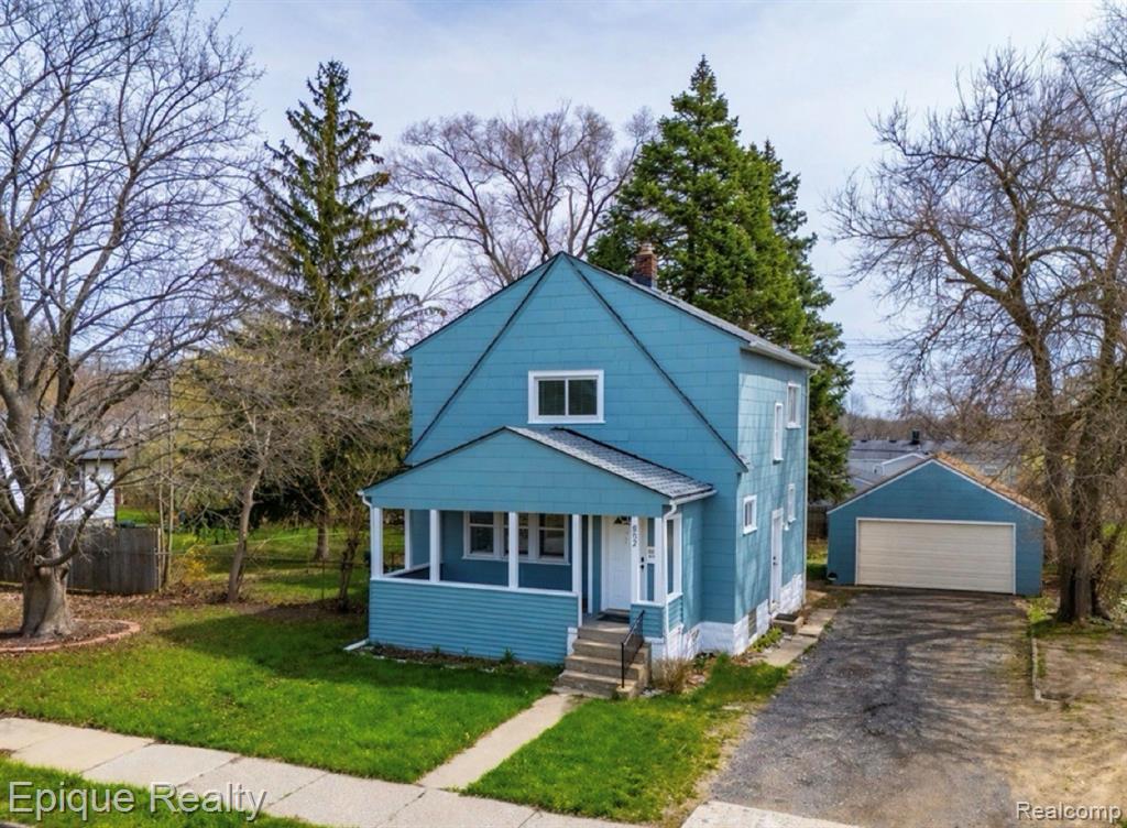852 Melrose Street, Pontiac, MI 48340 — front exterior