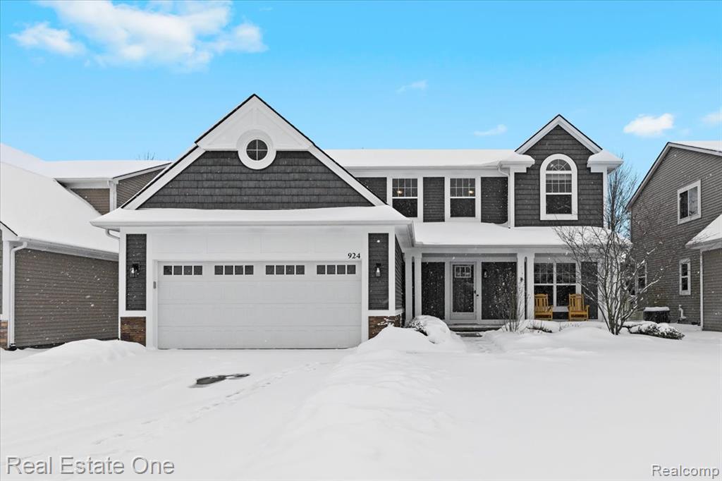 924 Riverstone Court, Milford, MI 48381 — front exterior