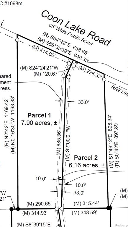 Parcel 1 E Coon Lake Rd, Howell, MI 48843 — Photo 3