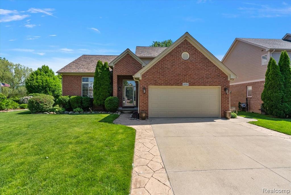 8698 Paul Drive, Washington, MI — front exterior