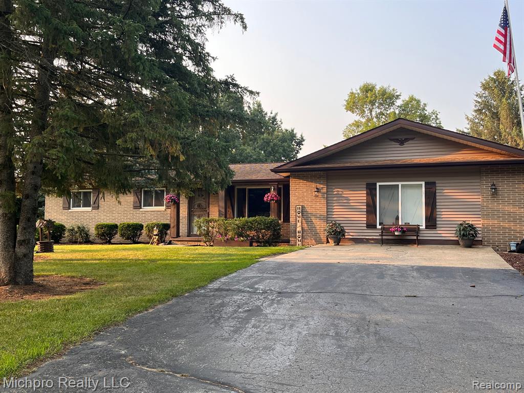 9306 DODGE Road, Otisville, MI 48463 — front exterior