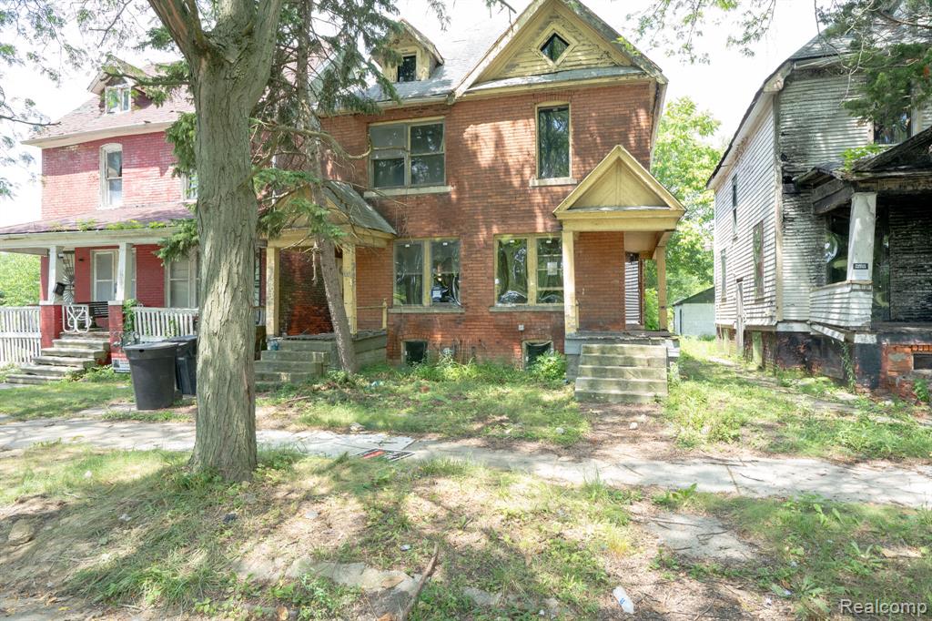 537 Rosedale Court, Detroit, MI 48202 — front exterior
