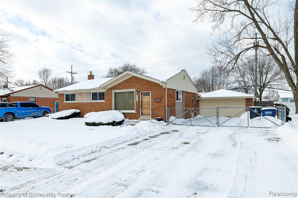 6951 Apache Trail, Westland, MI — front exterior