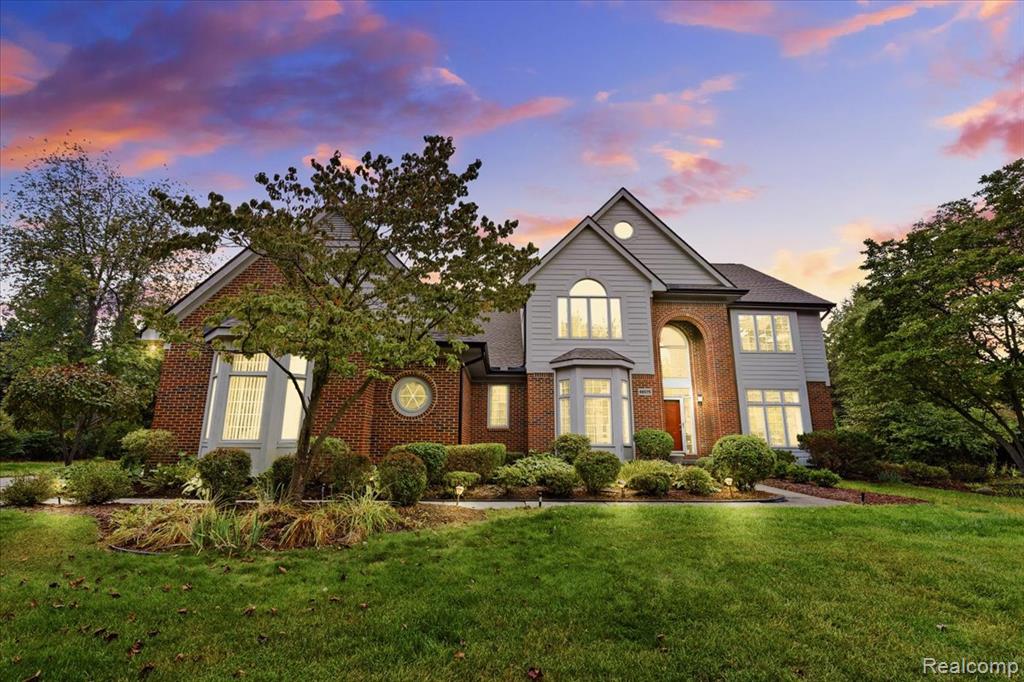 48075 Andover Drive, Novi, MI — front exterior