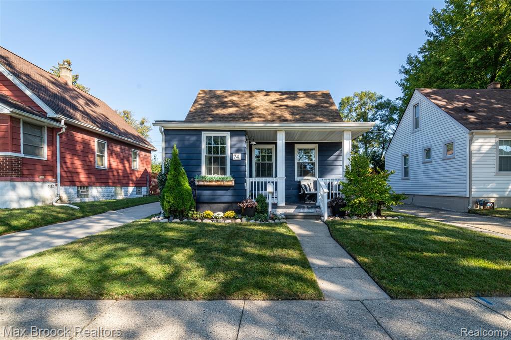 74 W Elza Avenue, Hazel Park, MI 48030 — front exterior