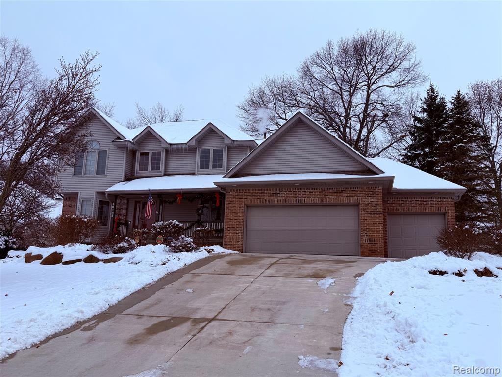 16184 Pine Lake Forest Drive, Linden, MI 48451 — front exterior