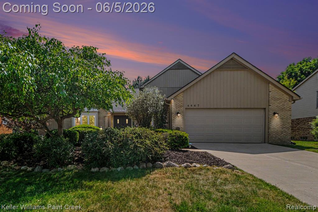4447 Bentley Drive, Troy, MI 48098 — front exterior