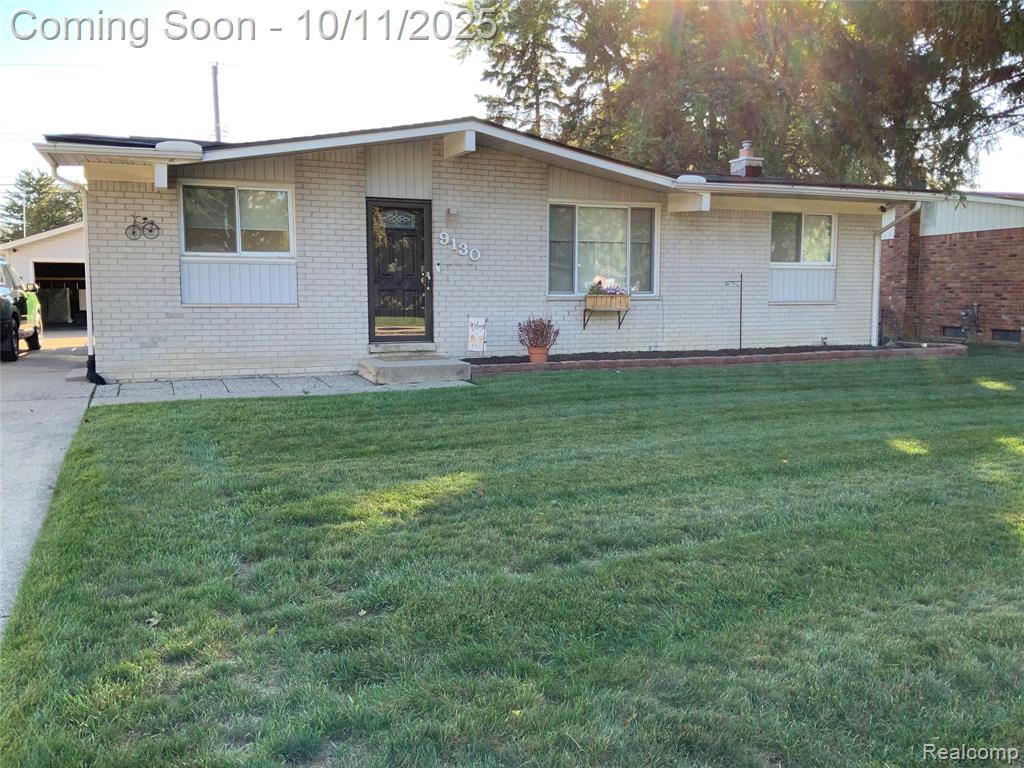 9130 E Bassett Court, Livonia, MI 48150 — front exterior