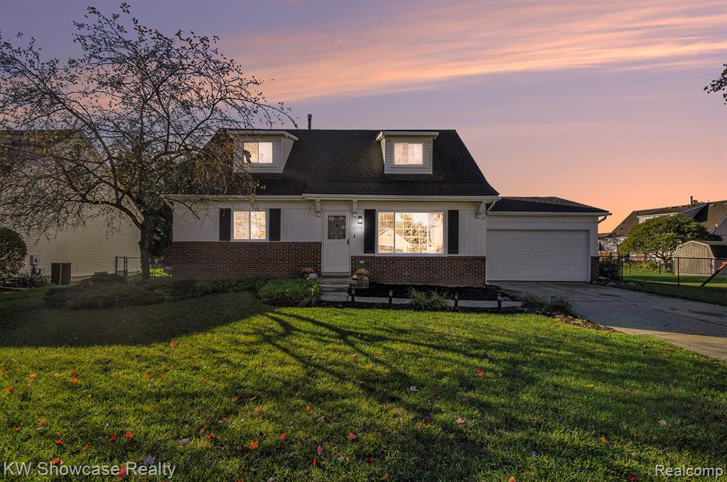 61375 Creekview Drive, South Lyon, MI 48178 — front exterior