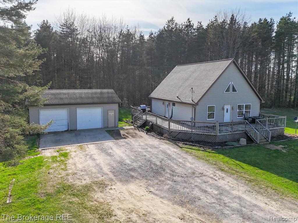 14445 Harris Road, Millington, MI 48746 — front exterior