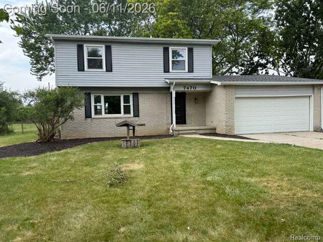 7470 Porter Road, Grand Blanc, MI 48439 — front exterior