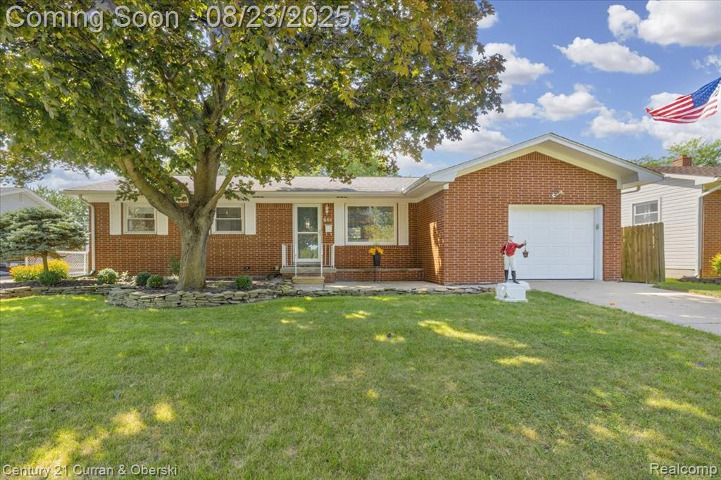 661 Lavender Street, Monroe, MI 48162 — front exterior