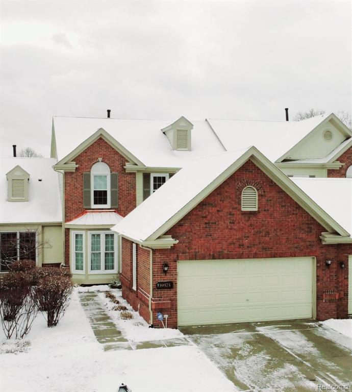 39575 VILLAGE RUN Drive, Northville, MI 48168 — front exterior
