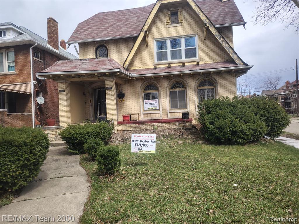 8700 Dexter Avenue, Detroit, MI 48206 — front exterior