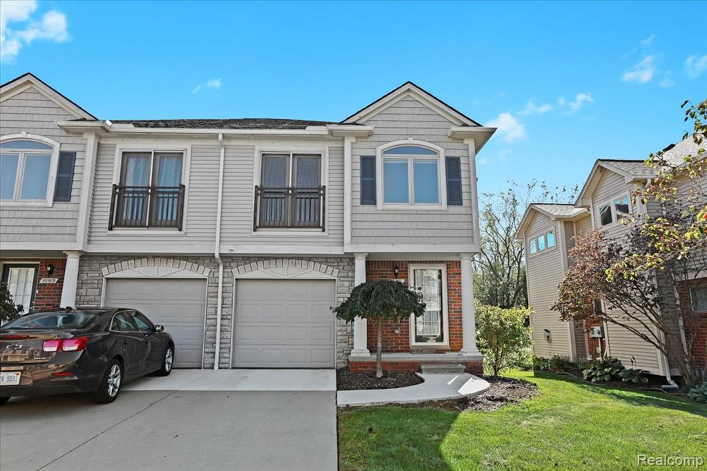 50511 Beechwood Court S, Plymouth, MI 48170 — front exterior