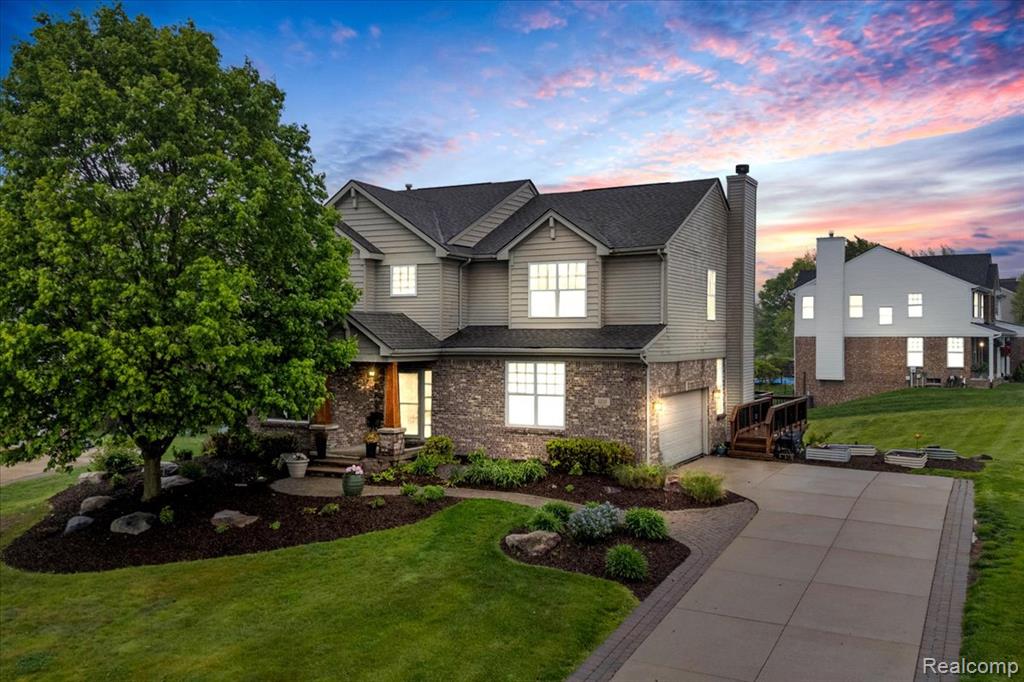 1219 Chelsea Boulevard, Oxford, MI 48371 — front exterior