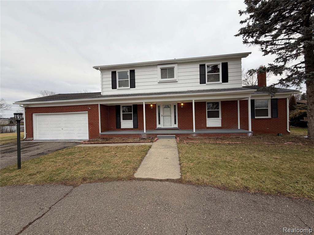 45669 Harmony Lane, Belleville, MI 48111 — front exterior